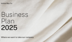 사업계획서 표지